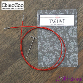 ChiaoGoo Nadelseile Twist Small verschiedene Längen